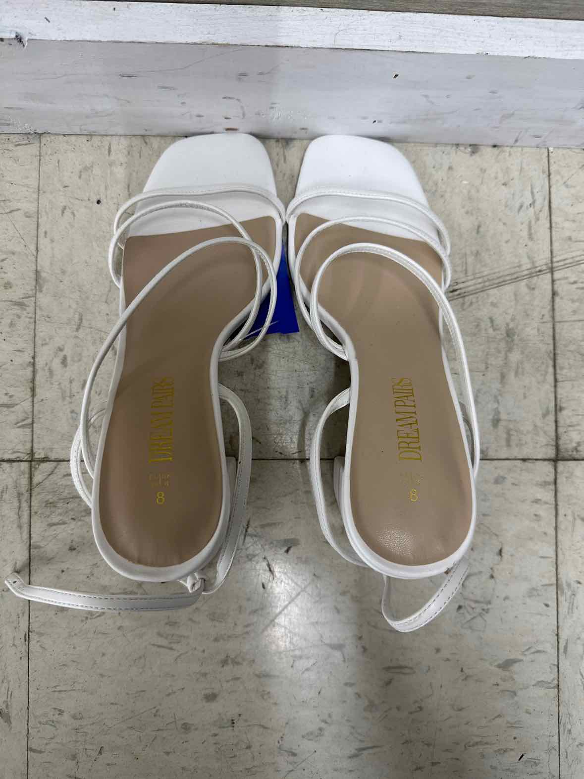 Dream Pairs US Shoe Size 8 White Womens Sandals