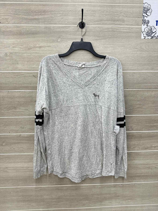 PINK Gray Womens Women Size M Shirt