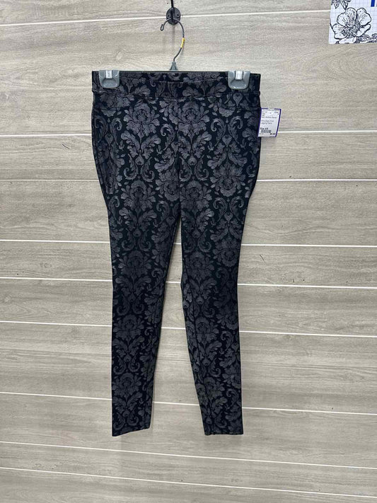 HUE Size 4/6 Black Womens Pants
