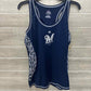 Majestic Navy Womens Women Size XL Tank Top