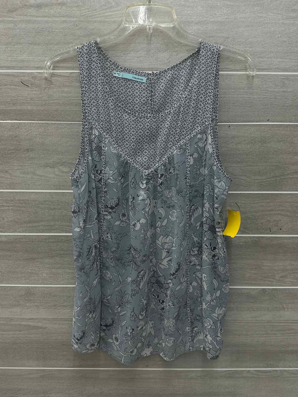Maurices Blue Womens Women Size M Tank Top