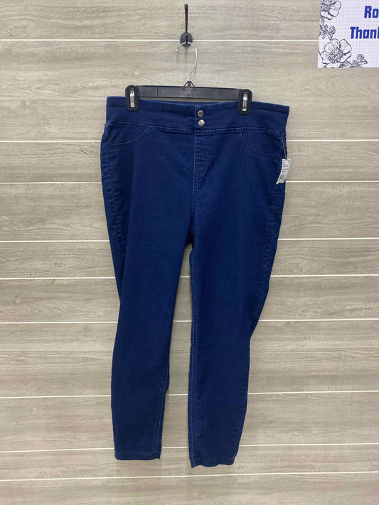 Terra & Sky Blue Womens Women Size 14W Jeans