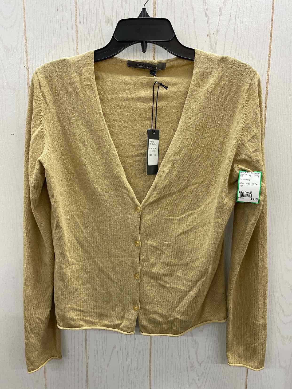 Tan Womens Size Small Shirt