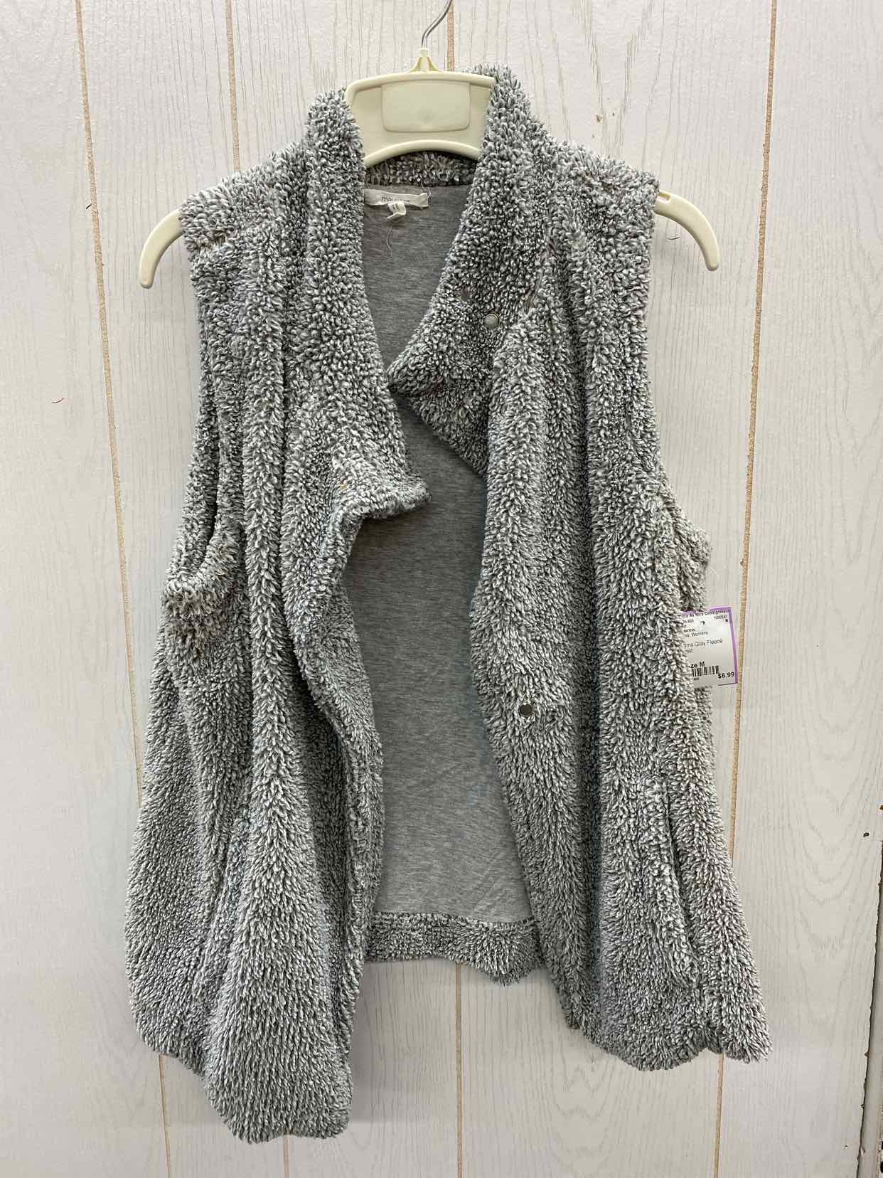 Maurices Gray Womens Size M Vest