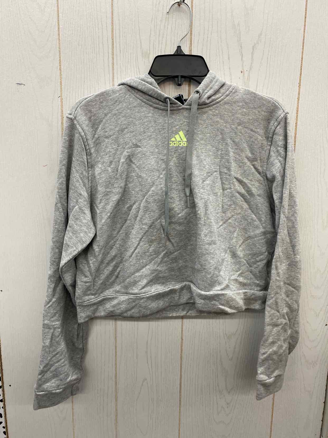 Adidas Gray Junior Size L Sweatshirt