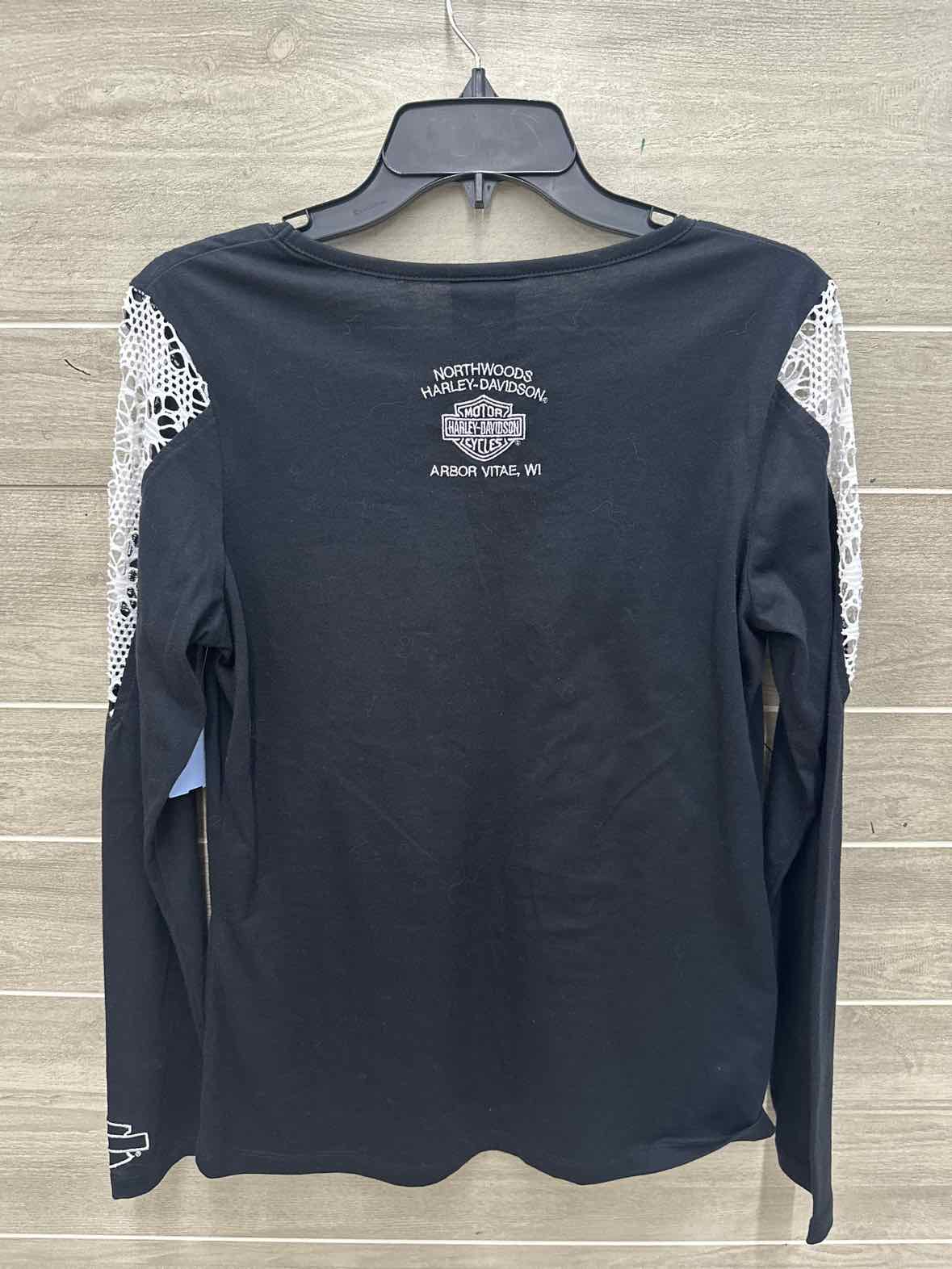Harley Davidson Size L Black Womens Shirt