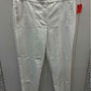 Chico's White Womens Size 6/8 Pants