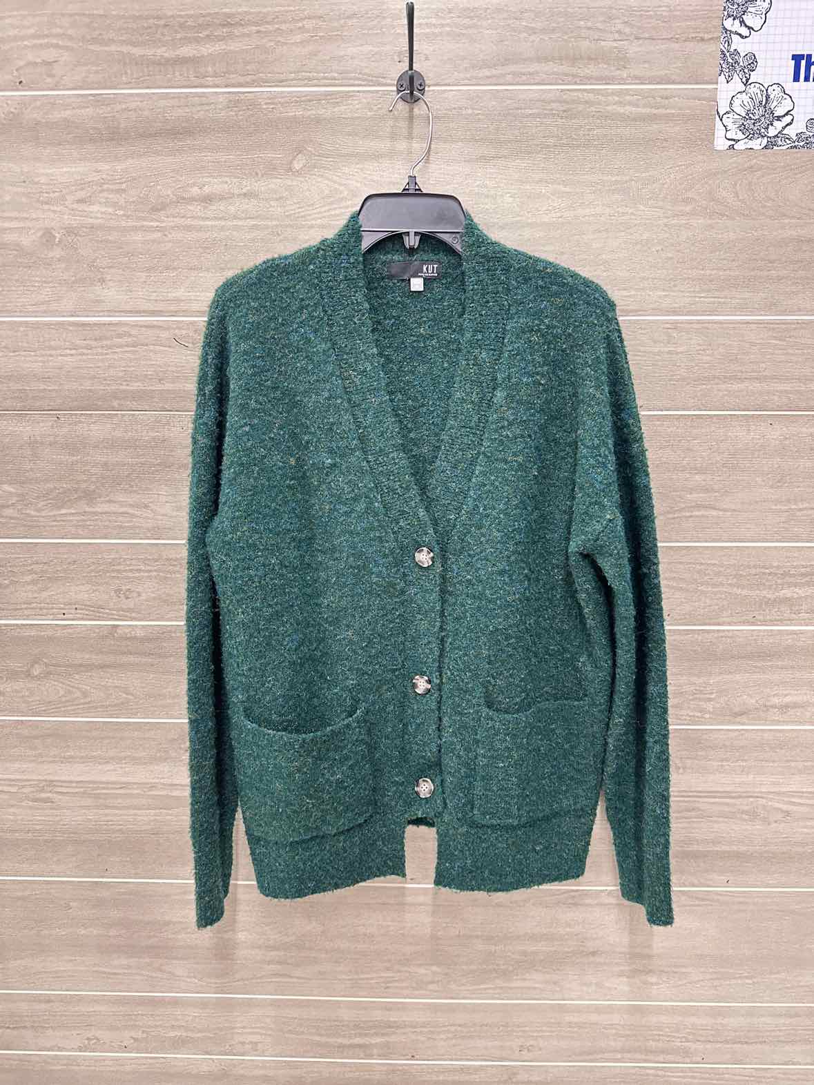 KUT from the Kloth Size M/L Green Womens Sweater