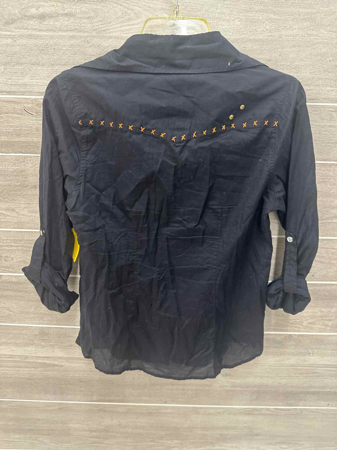 Black Junior Women Size L Shirt
