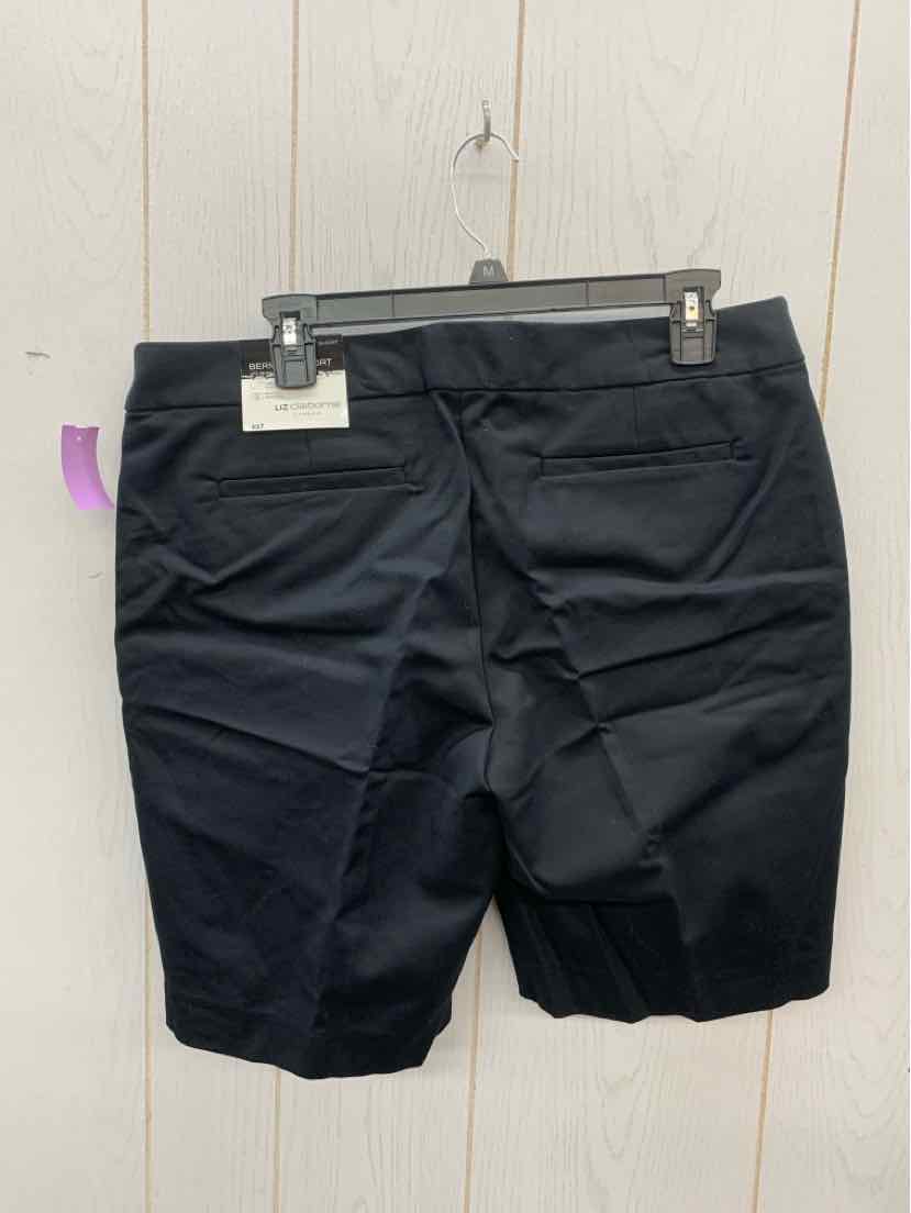 Liz Claiborne Black Womens Size 12P Shorts