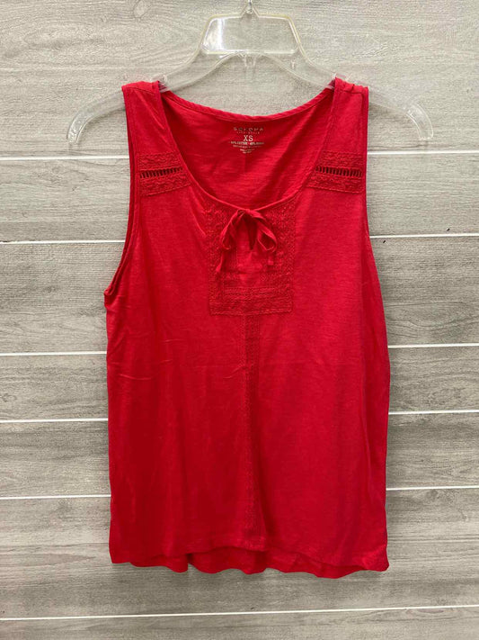 Sonoma Red Womens Size XS Tank Top