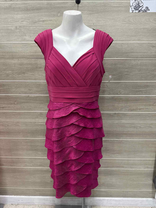 Adrianna Papell Size 8/10 Pink Womens Dress