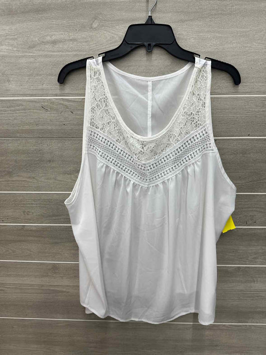Shein Size 3X/4X Cream Womens Tank Top