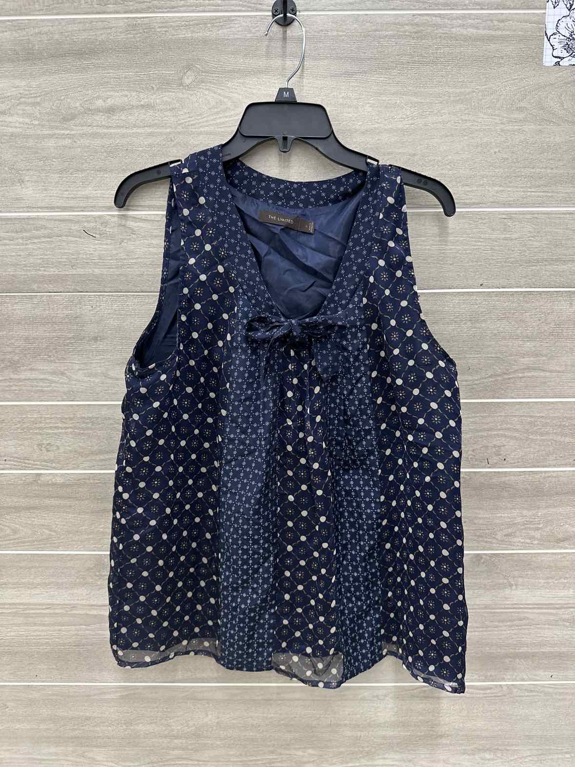 The Limited Size L Navy Womens Tank Top