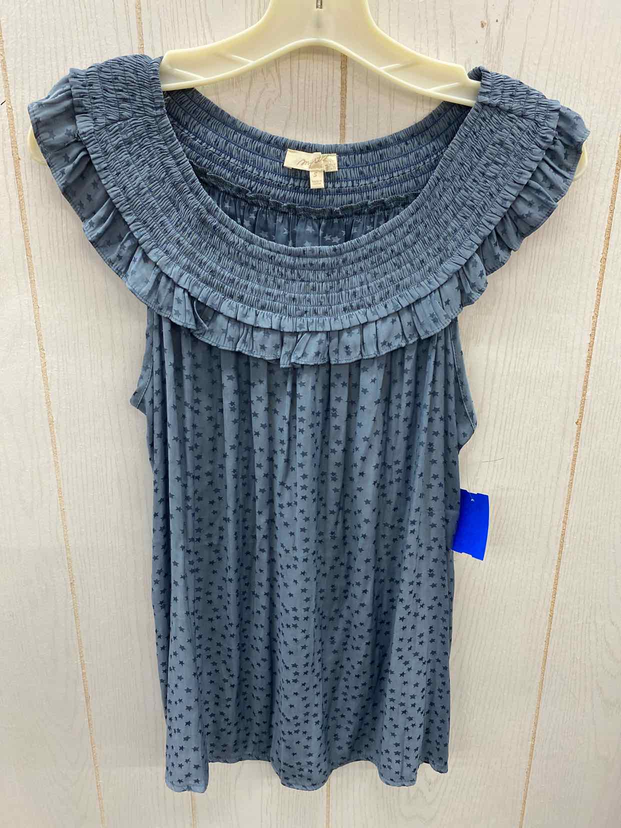 Mystree Blue Womens Size Small Tank Top