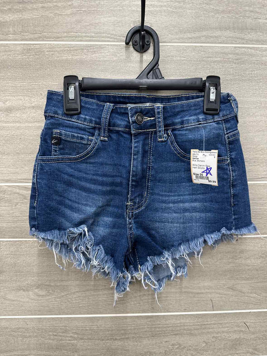KanCan Blue Womens Size 00 Shorts