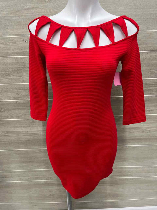 Size 6 Red Womens Dress