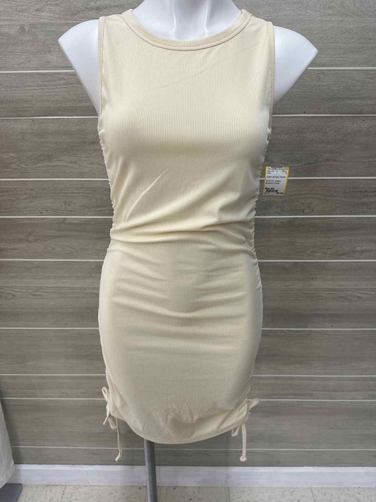 Cream Womens Women Size 4/6 Dress