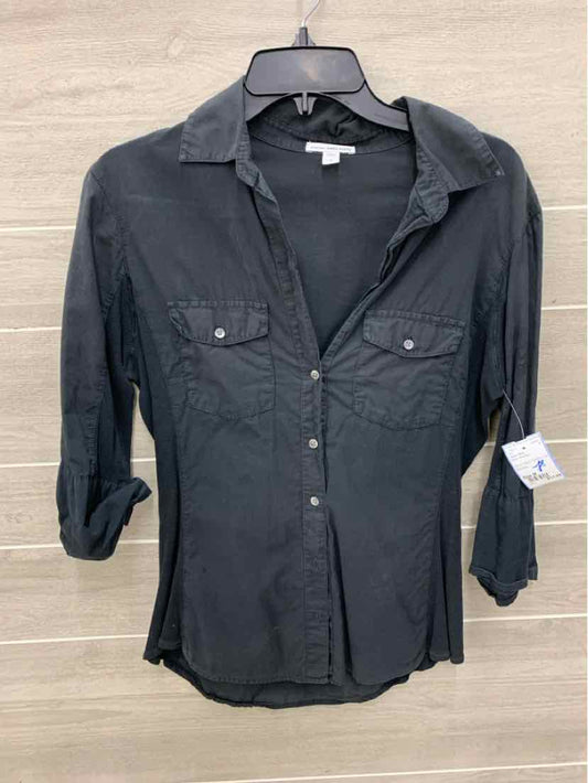James Perse Black Womens Size M Shirt