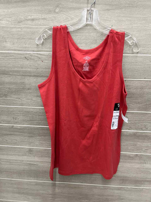 SJB Size XXL Coral Womens Tank Top