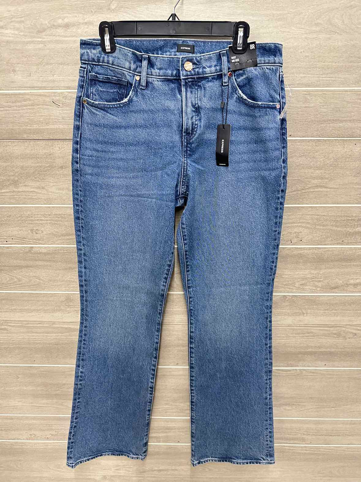 Express Size 8 Blue Womens Jeans