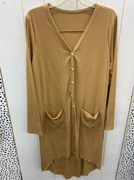 Tan Womens Size L Sweater