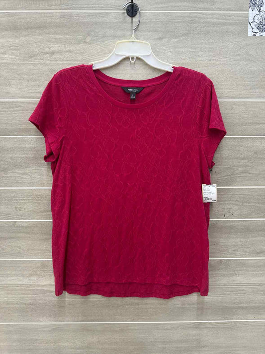 Simply Vera Pink Womens Size L Shirt