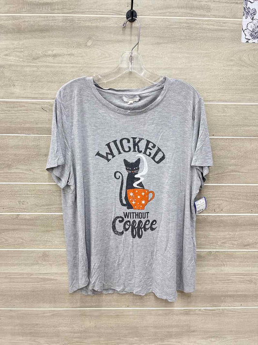 Maurices Size XL Gray Womens Shirt