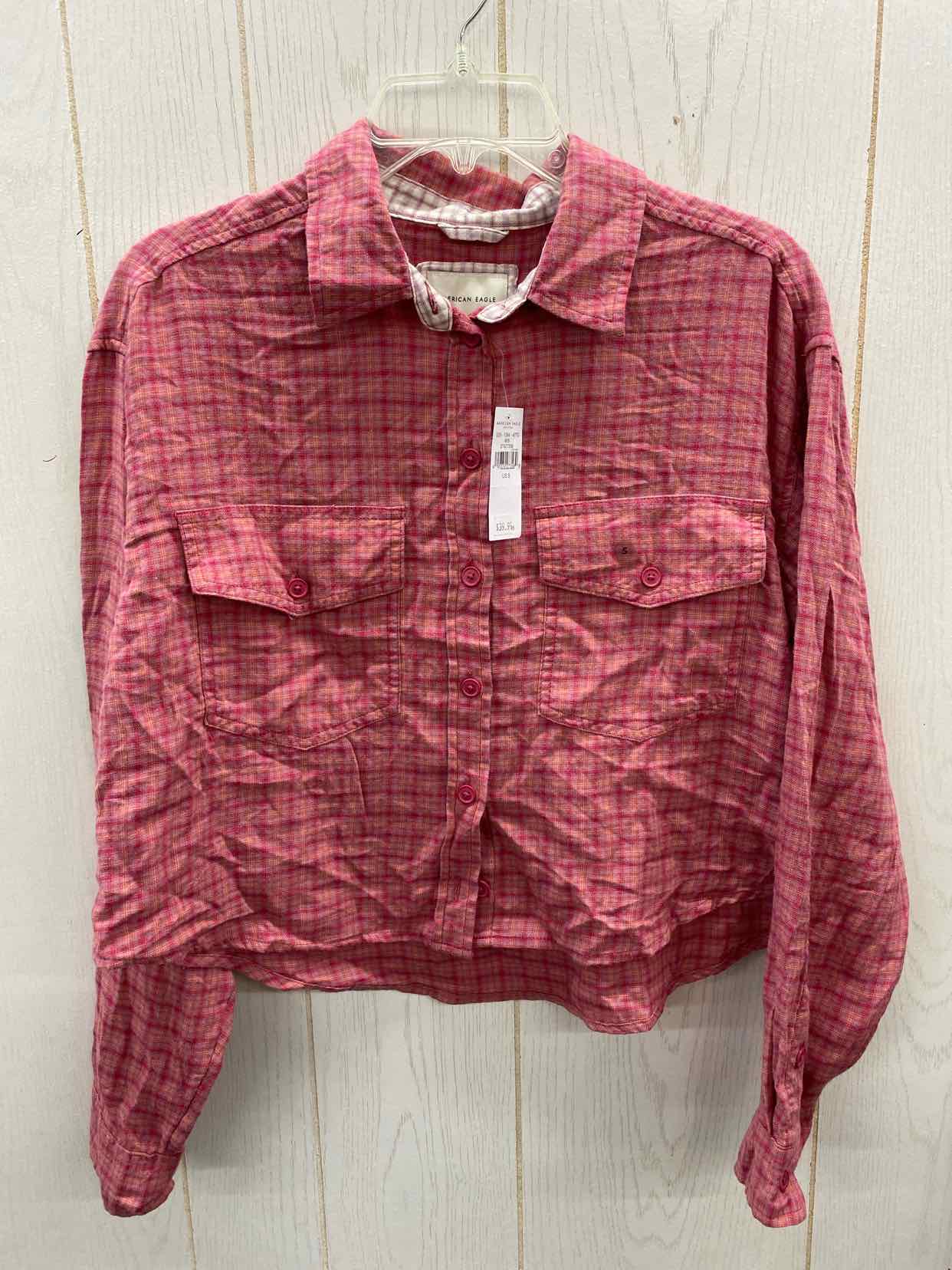 American Eagle Pink Womens Size S/M Shirt