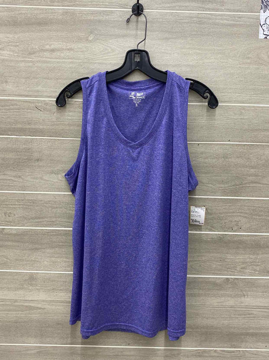 Energy Zone Purple Womens Size XL Tank Top