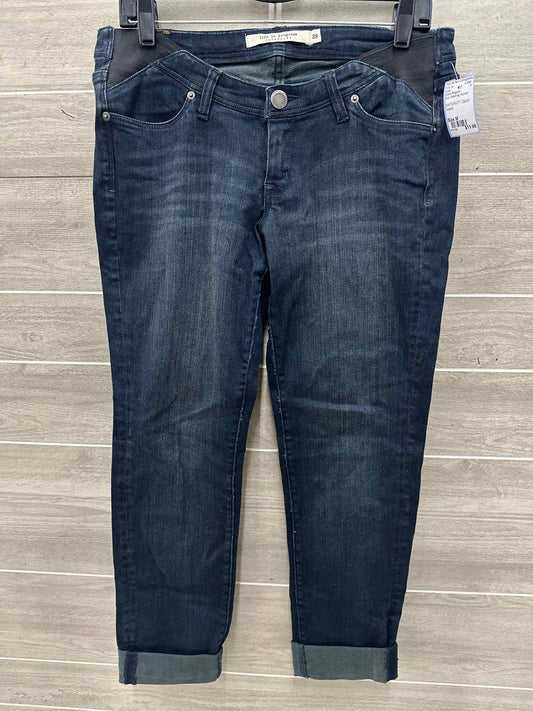 Life In Progress Size M Blue Maternity Jeans