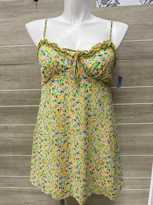 Wild Fable Size 10/12 Yellow Womens Dress