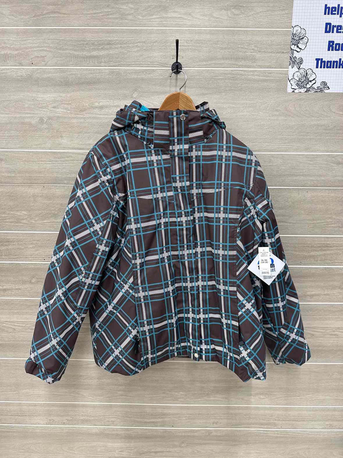 Faded Glory Size XL Brown Womens Jacket (Outdoor)