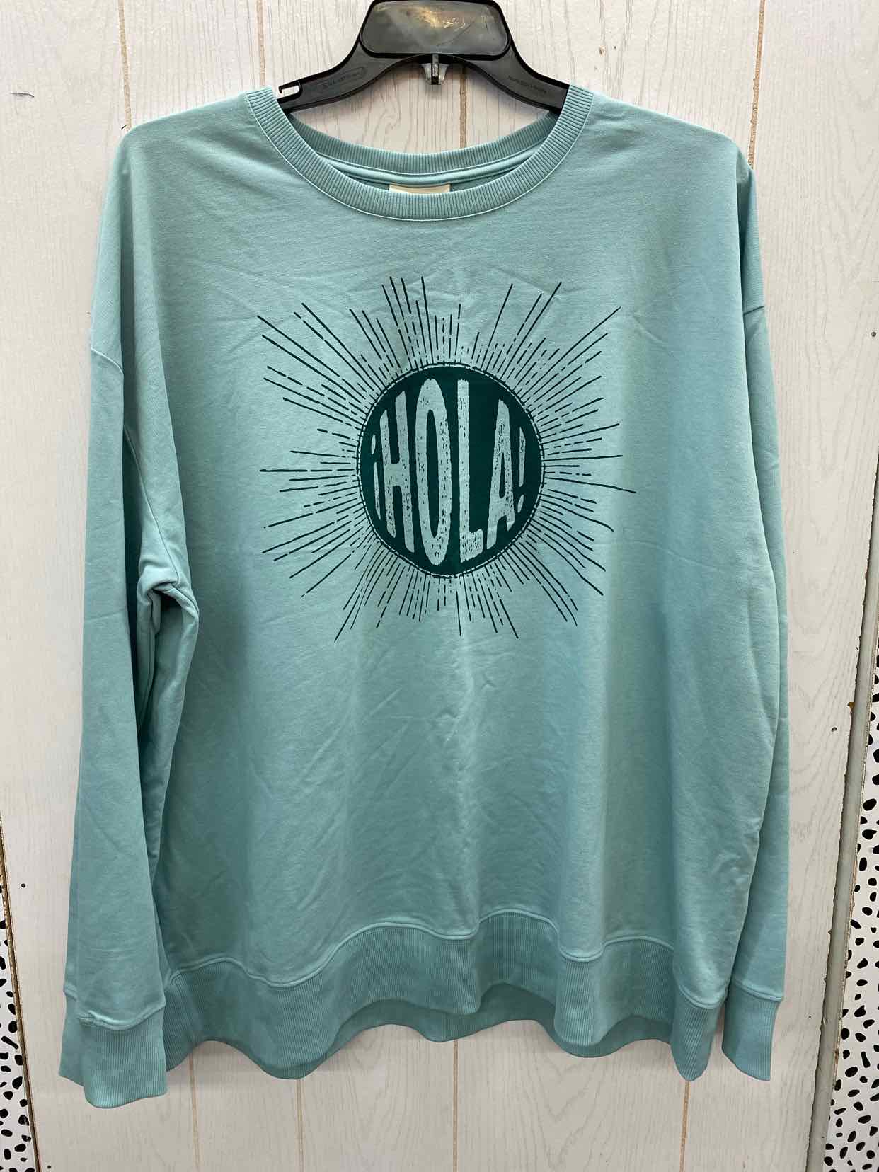 Green Womens Size XXL Sweatshirt