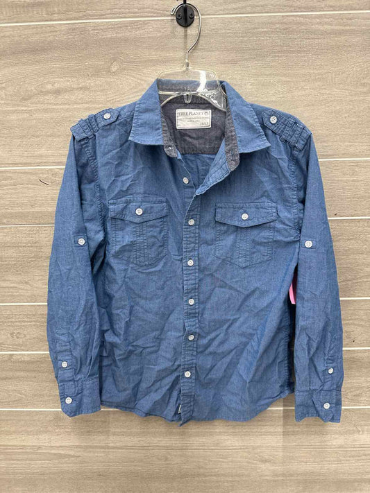 Free Planet Boys Size 10/12 Shirt