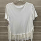 Umgee White Womens Size Small Shirt