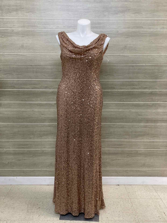 Gold Womens Size 12 Gown/Evening Wear