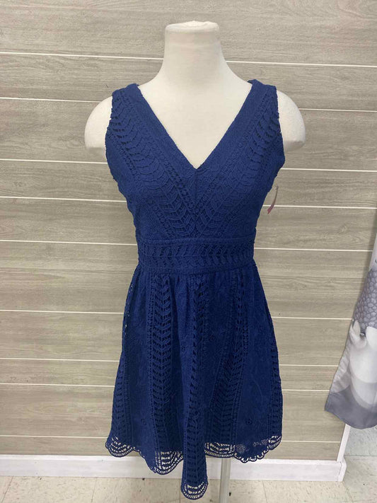 ALYA Blue Womens Size 6 Dress