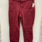 Old Navy Burgundy Womens Size 12 Pants