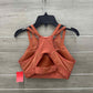 Gym Shark Orange Womens Women Size Small Bra