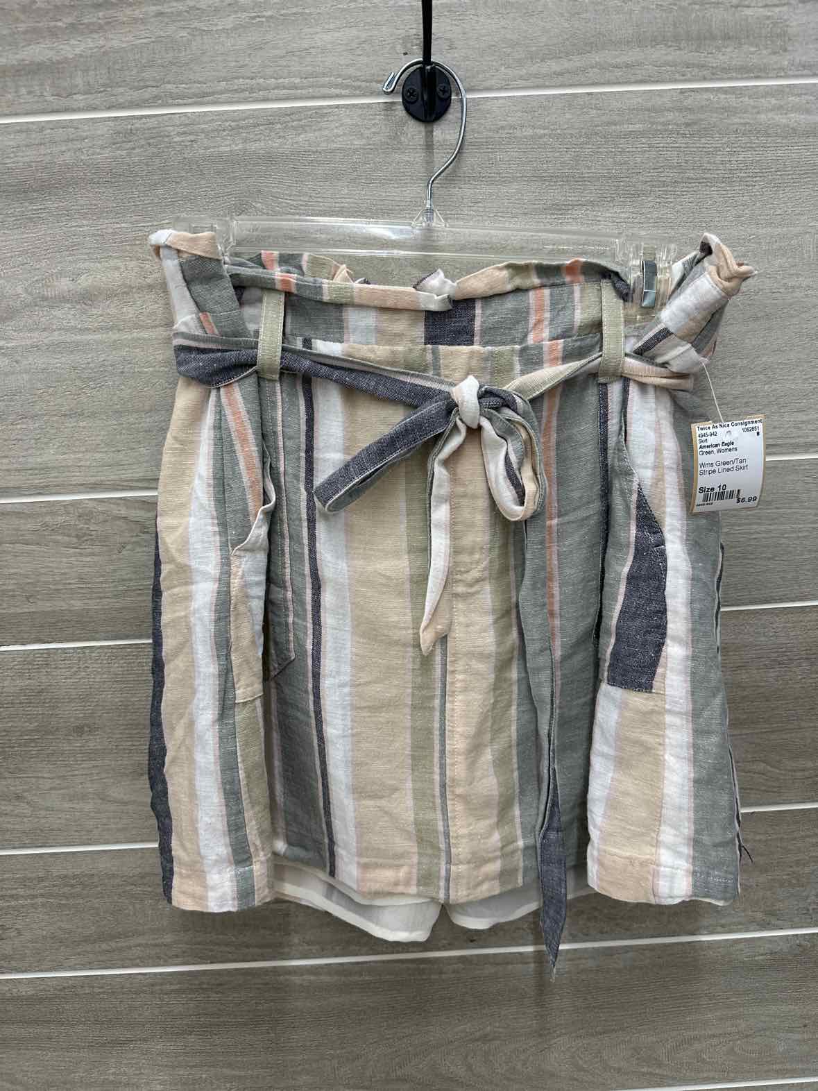 American Eagle Green Womens Size 10 Skirt