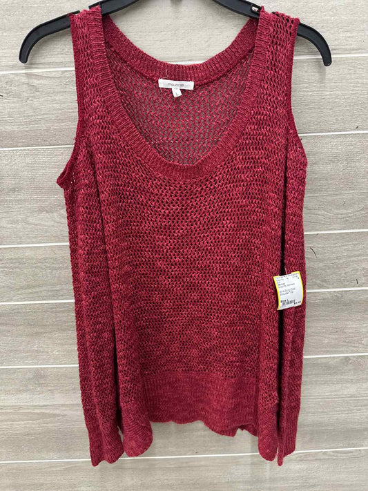 Maurices Burgundy Womens Size L Shirt