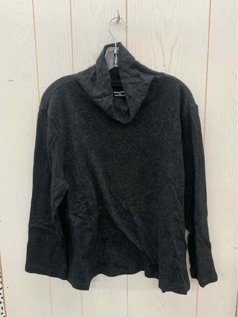 Studio Works Black Womens Size XL Shirt