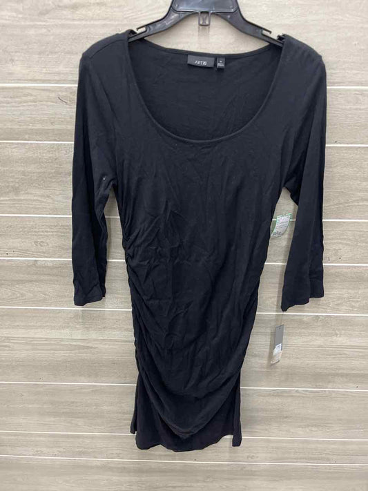 Apt 9 Size M Black Maternity Dress