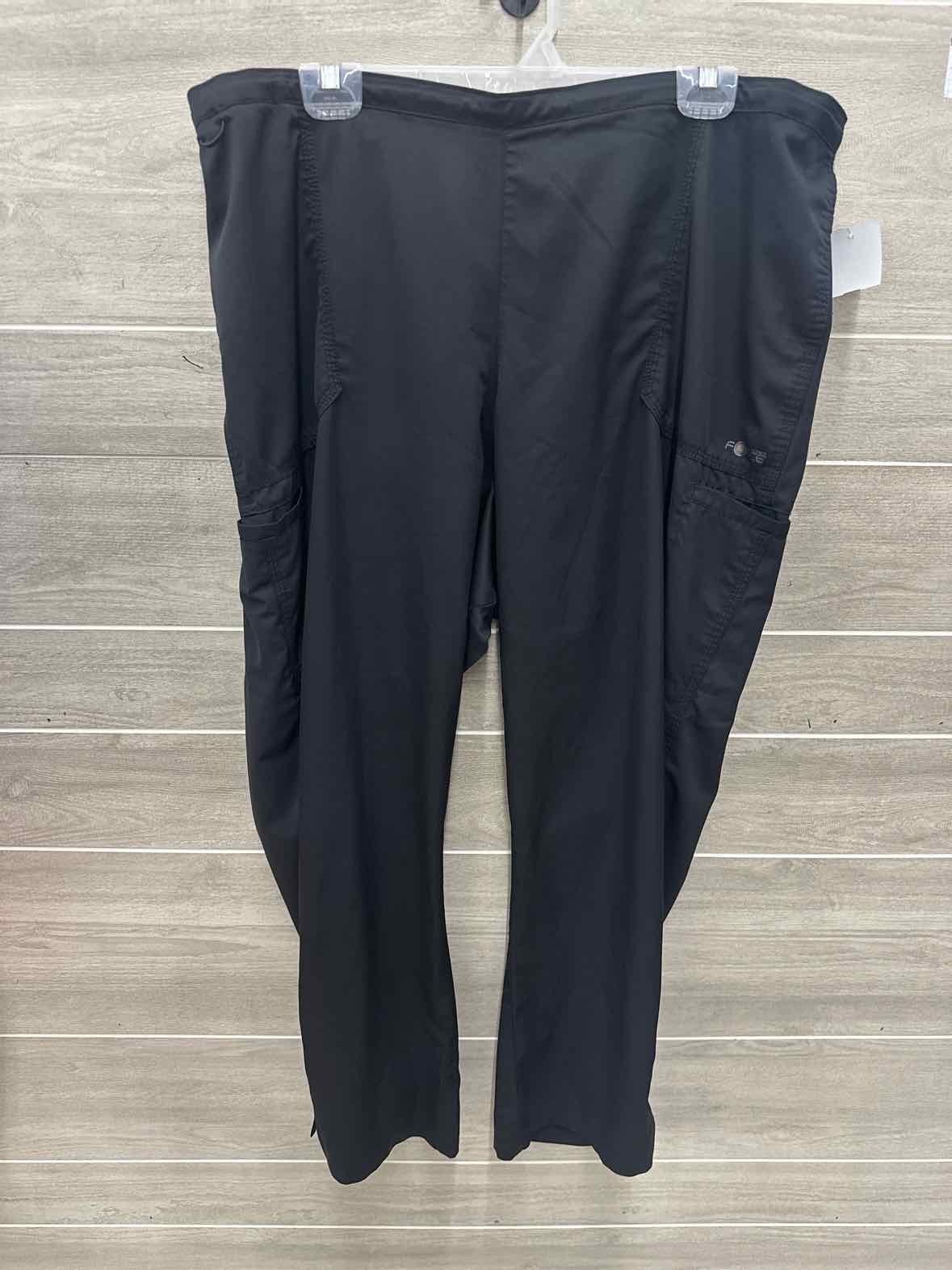 Carhartt Size 2X/P Black Womens Scrub Pants