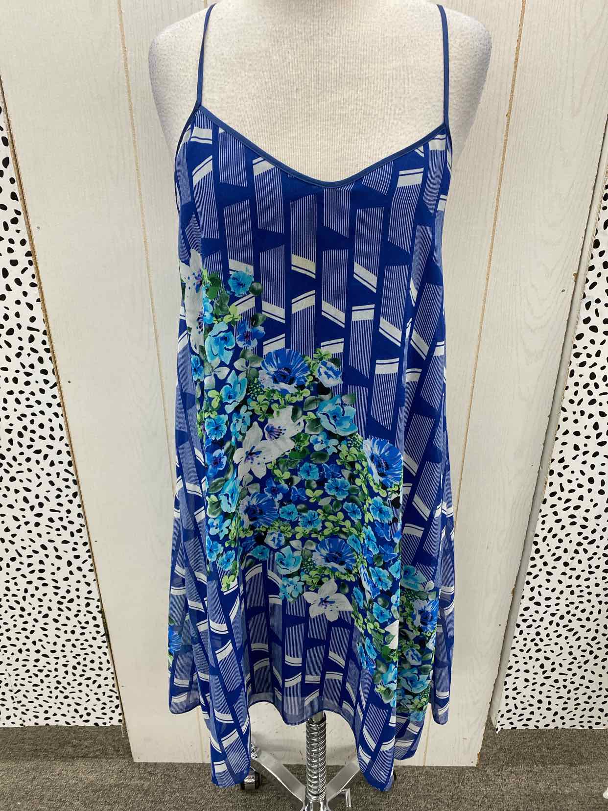 Max Studio Blue Womens Size 10 Dress