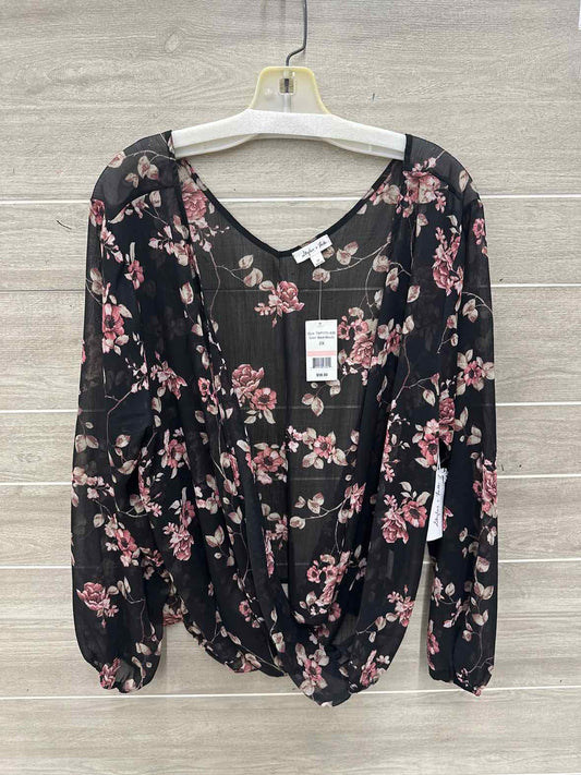 Size 2X Black Plus Shirt