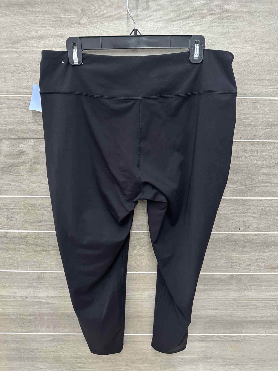 TekGear Size 1X Black Plus Leggings