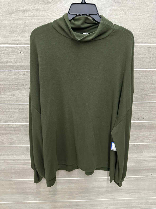 Size L Olive Womens Shirt