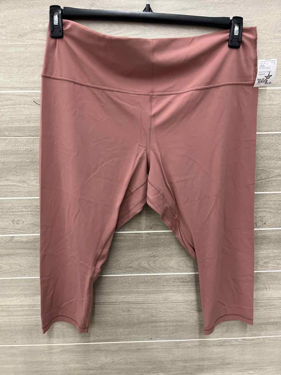 Lululemon Size 20 Pink Plus Leggings